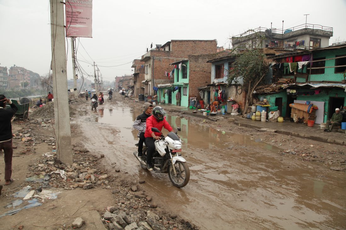Moet nog even bestraat worden