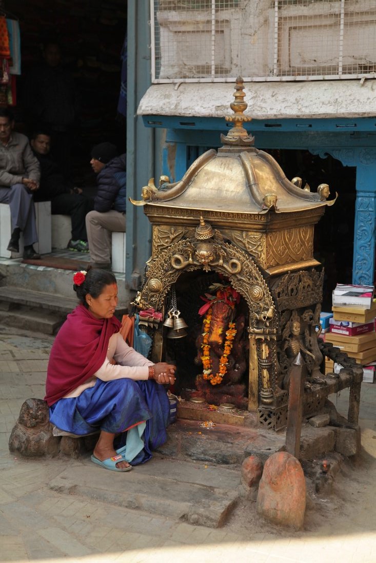 Tempeltjes op alle straathoeken
