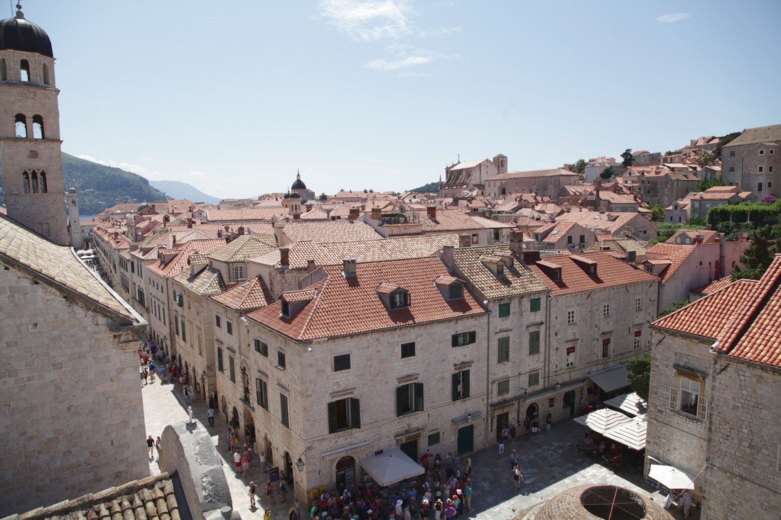 Dubrovnik vanaf de muur