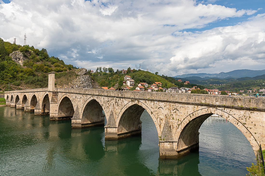 De bekende brug van Višegrad